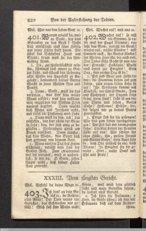 XXXIII. Vom jüngsten Gericht.