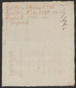 Brief an Friedrich Nicolai : 27.05.1786
