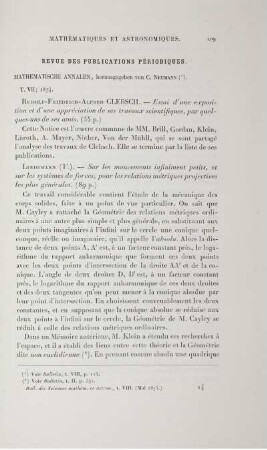 Revue des publications périodiques.
