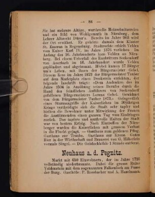 Neuhaus a.d. Pegnitz.