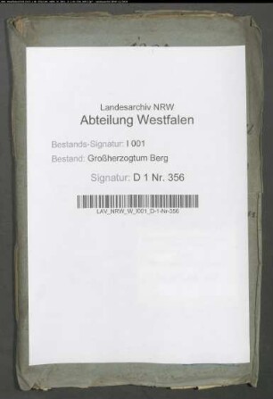 Reparatur der Domänengebäude der Rentei Marienfeld