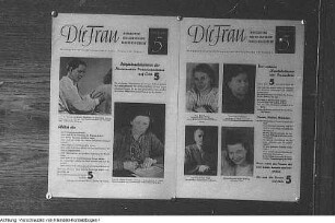 Landtagswahlen 1946 (1. (und letzte) freien Wahlen in der sowjetischen Besatzungszone), Wahlwerbung, gerichtet an Frauen, Sommer 1946