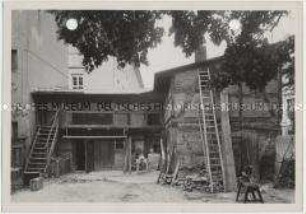 Köslin, Hof in der Schloßstraße