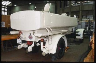 Restaurierung des Bergmann-Sprengwagens bei der BSR