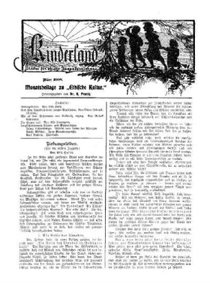 Uebungsfelder : (für die reifere Jugend)