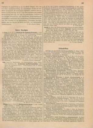 45 [Rezension] Frank, Franz Hermann Reinhold von, Vademecum für angehende Theologen
