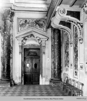 Innendekoration : Seitenwände des Kirchenraumes