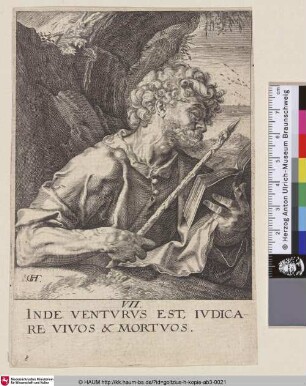 [Der Heilige Thomas als Einsiedler; St. Thomas; Apostel Thomas]