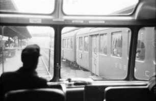 Schaffhausen: Einfahrt in den Bahnhof Schaffhausen
