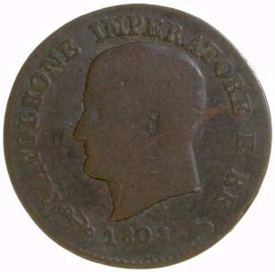 Münze, Centesimo, 1808
