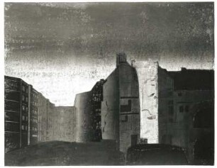 Übergänge : Übergänge (von Wolfgang Korn), Monotypie, 1984