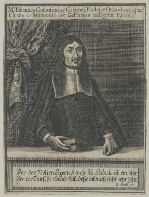 Bildnis des Iohannes Gothofridus Gregorii