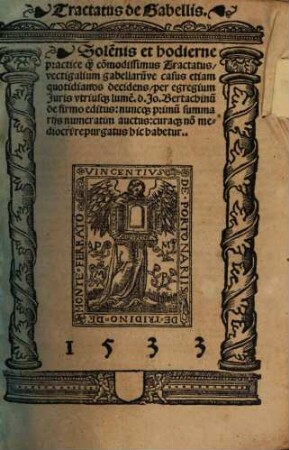 Tractatus de gabelis : seu de Vegetabilibus
