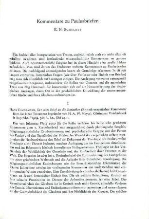 229-234 Kommentare zu Paulusbriefen