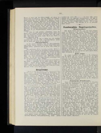 Kriegsliteratur.