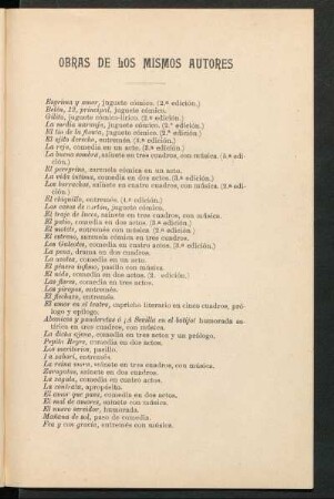 Obras de los mismos autores