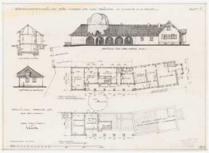 Garten Fraenkel, Berlin-Kladow: Wirtschaftsgebäude, 1:100