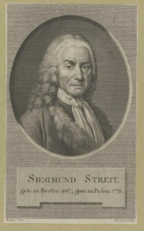 Bildnis des Siegmund Streit