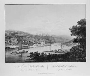 Ansicht der Stadt Schandau