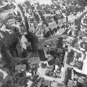 Marktplatz von Wittenburg : Blickrichtung Osten