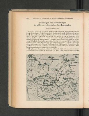 Erfahrungen und Beobachtungen im schleswig-holsteinischen Storchenparadies.