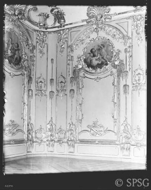 Potsdam, Neues Palais, Oberes Fürstenquartier, Oberes Konzertzimmer, Nordwestecke