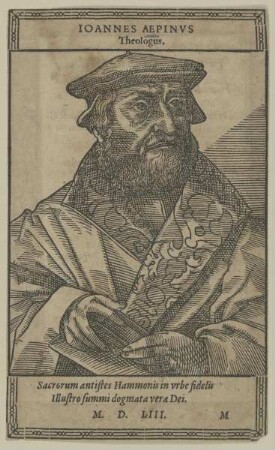 Bildnis des Johann Aepinus