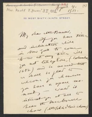 Brief an Ferruccio Busoni : 04.04.1911