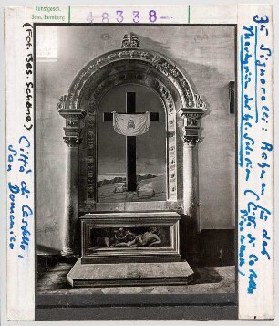 Luca Signorelli: Città di Castello, San Domenico, Altar für Signorellis Marter des Heiligen Sebastian