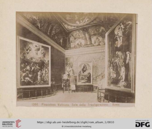 1386 Pinacoteca Vaticana. Sala della Trasfigurazione - Roma
