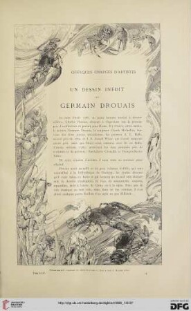 14: Quelques charges d'artistes : un dessin inédit de Germain Drouais