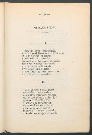 Mi existencia
