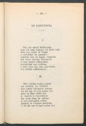 Mi existencia