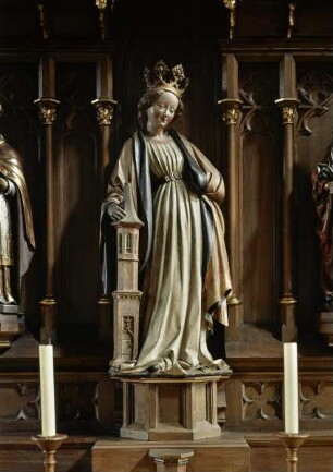 Seitenaltar — Heilige Barbara