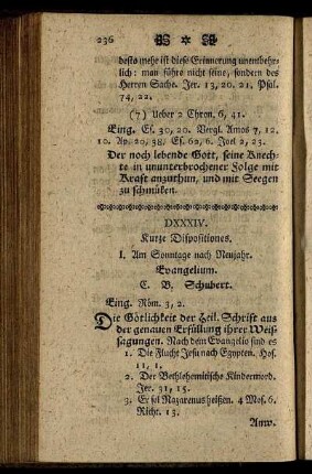 DXXXIV. Kurze Dispositiones.