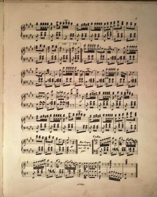 4 danses nationales Espagnoles : für das Piano arrangirt, [2]. El jaleo de xeres : spanischer Nationaltanz ; für Pianoforte