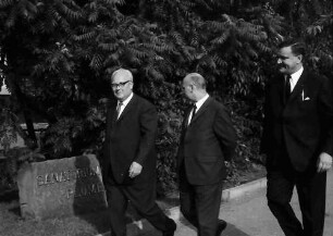Bad Krozingen: Bundesarbeitsminister Katzer; im Sanatorium