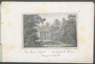 Der Minerva Tempel - Le Temple de Minerve