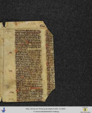 Schlüssel des sächsischen Landrechts, Fragment