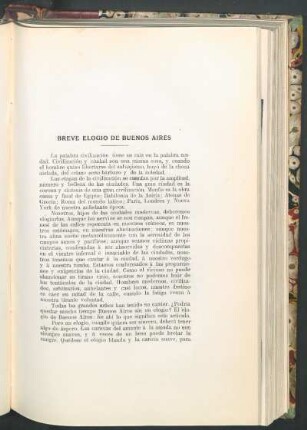 Breve elogio de Buenos Aires