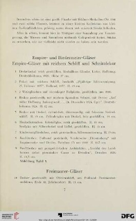 Freimaurer-Gläser (Nr.10-11)