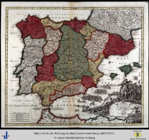 Regnorum Hispaniae et Portugalliae tabula generalis