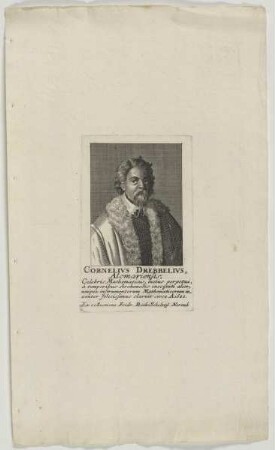 Bildnis des Cornelivs Drebbelivs