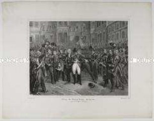 Napoleons Abdankung in Fontainbleau