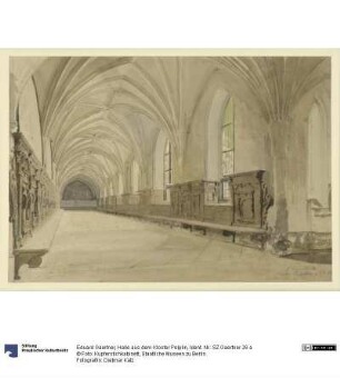 Halle aus dem Kloster Pelplin