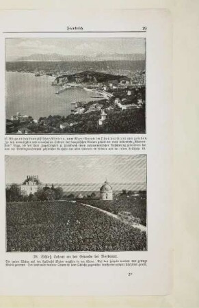 27. Nizza an der französischen Riviera, vom Mont Boron im Osten der Stadt aus gesehen