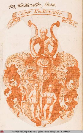 Wappen des Kaspar Kindtsvatter