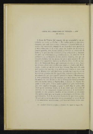 Carta del gobernador de Veragua. - Año de 1595 (1).