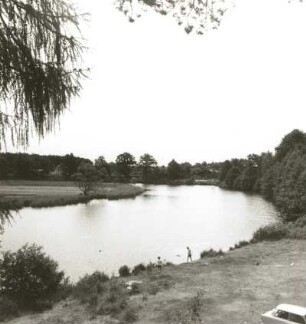 Spree-Havelland. Havelbogen bei Bredereiche. Blick flußabwärts