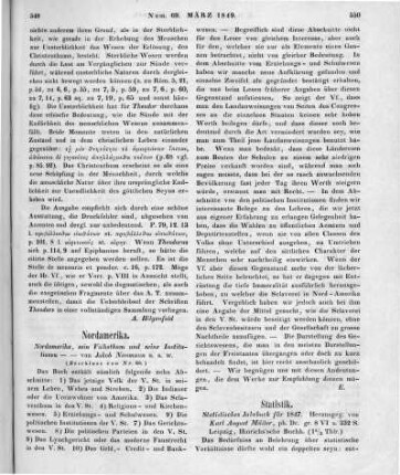 Müller, K. A.: Statistisches Jahrbuch für 1847. Leipzig: Hinrichs 1848